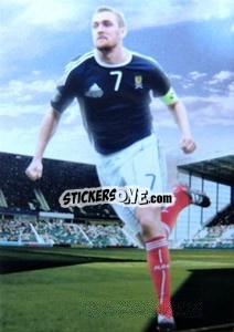 Sticker Darren Fletcher - World Football UNIQUE 2012 - Futera