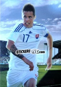 Cromo Marek Hamsik - World Football UNIQUE 2012 n. 77 - Futera