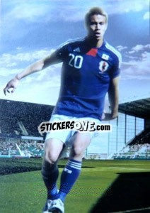 Sticker Keisuke Honda - World Football UNIQUE 2012 n. 80 - Futera