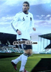 Sticker Sami Khedira - World Football UNIQUE 2012 - Futera