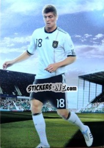 Sticker Toni Kroos - World Football UNIQUE 2012 - Futera