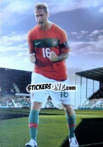 Sticker Raul Meireles - World Football UNIQUE 2012 n. 88 - Futera