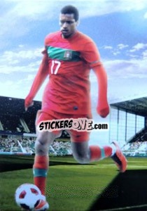 Sticker Nani - World Football UNIQUE 2012 - Futera