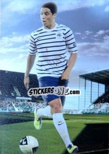 Sticker Samir Nasri - World Football UNIQUE 2012 - Futera