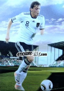 Sticker Mesut Ozil - World Football UNIQUE 2012 - Futera