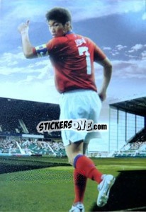 Sticker Park Ji-Sung - World Football UNIQUE 2012 n. 95 - Futera