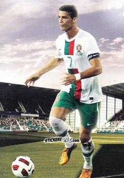 Figurina Cristiano Ronaldo - World Football UNIQUE 2012 n. 103p - Futera
