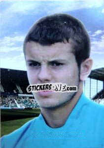 Sticker Jack Wilshere - World Football UNIQUE 2012 n. 112 - Futera