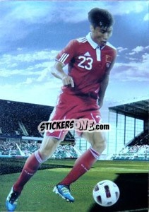 Sticker Zheng Zhi - World Football UNIQUE 2012 n. 115 - Futera