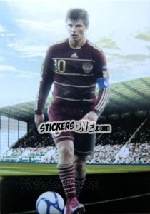 Sticker Andrey Arshavin - World Football UNIQUE 2012 - Futera