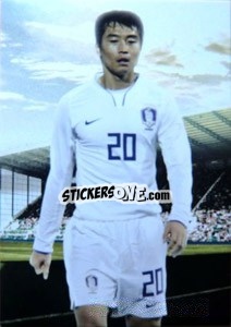 Cromo Lee Dong-Gook - World Football UNIQUE 2012 - Futera