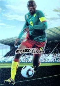 Sticker Samuel Eto'o - World Football UNIQUE 2012 n. 129 - Futera