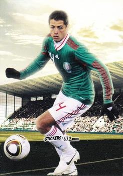 Sticker Javier Hernandez - World Football UNIQUE 2012 n. 132p - Futera