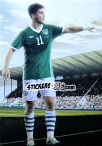 Figurina Shane Long - World Football UNIQUE 2012 - Futera