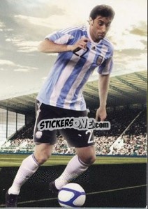 Sticker Diego Milito - World Football UNIQUE 2012 - Futera