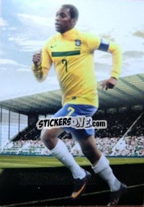 Figurina Robinho - World Football UNIQUE 2012 - Futera