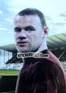 Sticker Wayne Rooney - World Football UNIQUE 2012 n. 149 - Futera