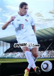 Sticker Alexis Sanchez - World Football UNIQUE 2012 - Futera