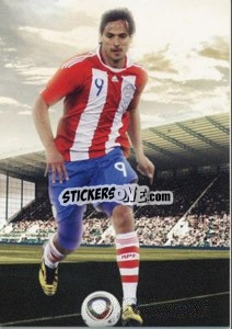 Sticker Roque Santa Cruz - World Football UNIQUE 2012 - Futera