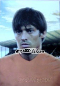 Sticker David Silva - World Football UNIQUE 2012 n. 153 - Futera