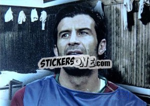 Sticker Luis Figo - World Football UNIQUE 2012 n. 171 - Futera