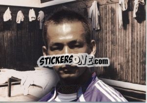 Sticker Hidetoshi Nakata - World Football UNIQUE 2012 - Futera