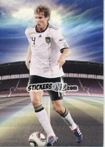 Sticker Holger Badstuber - World Football UNIQUE 2012 n. 191 - Futera