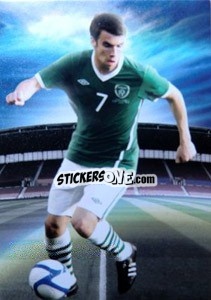 Sticker Seamus Coleman - World Football UNIQUE 2012 - Futera