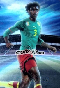 Sticker Nicolas N'Koulou - World Football UNIQUE 2012 n. 195 - Futera