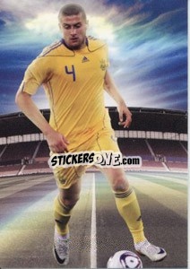 Sticker Yaroslav Rakitskiy - World Football UNIQUE 2012 - Futera