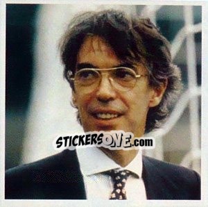 Cromo Massimo Moratti - Tutto Inter - Panini