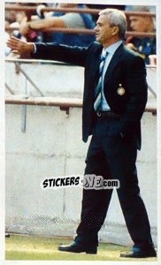 Sticker Luigi Simoni - Tutto Inter n. 5 - Panini