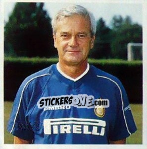 Sticker Luigi Simoni - Tutto Inter n. 6 - Panini