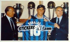 Cromo Ronaldo - Tutto Inter - Panini