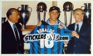 Sticker Ronaldo - Tutto Inter n. 12 - Panini