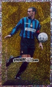 Sticker Giuseppe Bergomi - Tutto Inter n. 23 - Panini