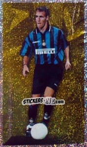 Figurina Luca Mezzano - Tutto Inter - Panini