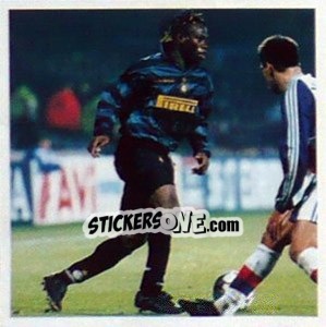 Cromo Taribo West - Tutto Inter - Panini