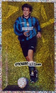 Cromo Nicola Berti - Tutto Inter n. 36 - Panini