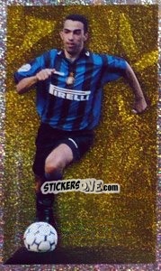 Sticker Youri Djorkaeff - Tutto Inter n. 40 - Panini
