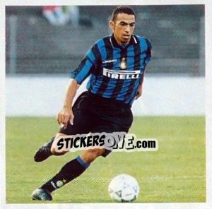 Sticker Youri Djorkaeff - Tutto Inter n. 41 - Panini