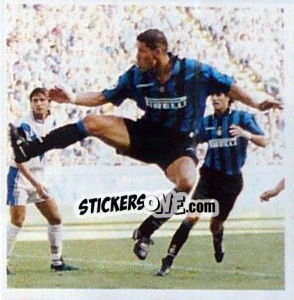 Figurina Diego Simeone - Tutto Inter - Panini