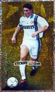 Cromo Javier Zanetti - Tutto Inter - Panini