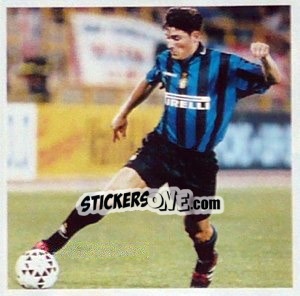 Sticker Javier Zanetti - Tutto Inter n. 49 - Panini