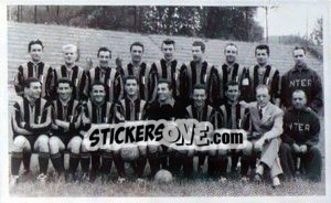 Sticker Scudetto 1952-53 - Tutto Inter n. 75 - Panini