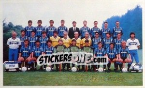 Cromo Scudetto 1988-89 - Tutto Inter - Panini
