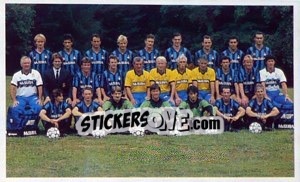 Sticker Coppa Uefa 1990-91