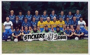 Sticker Coppa Uefa 1990-91 - Tutto Inter n. 110 - Panini