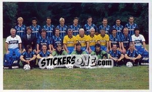 Figurina Coppa Uefa 1990-91 - Tutto Inter - Panini