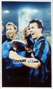 Cromo Coppa Uefa 1990-91 - Tutto Inter - Panini